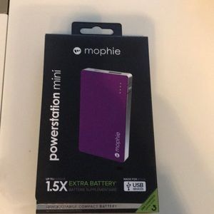 Purple mini power station